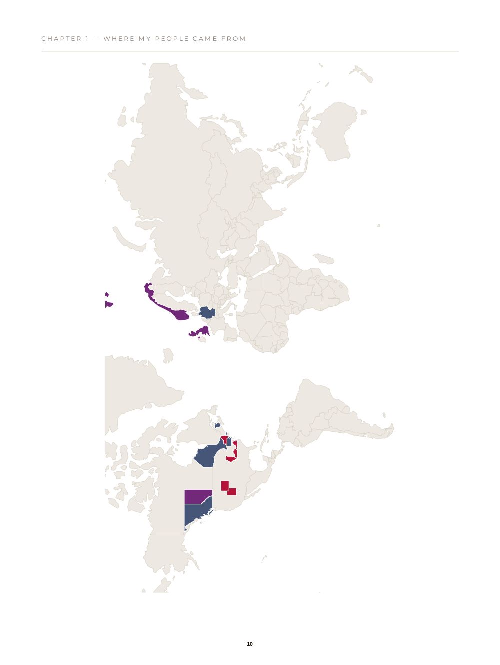 Chapter 1 map page